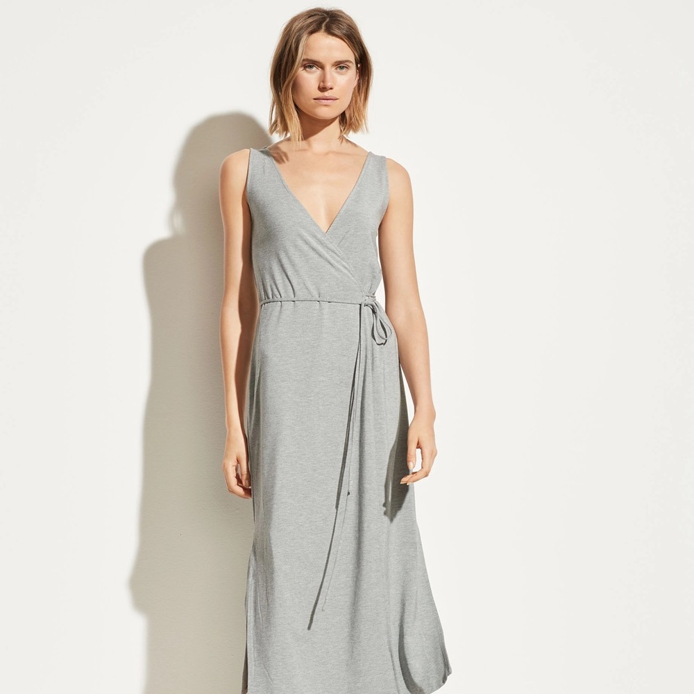 MIDI wrap around summer dress